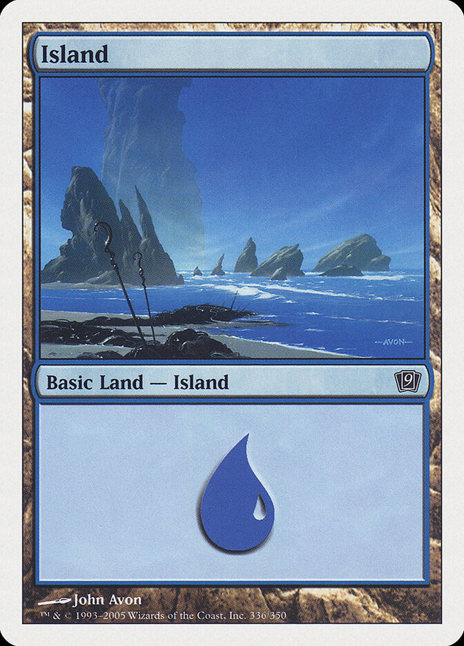 Island card front