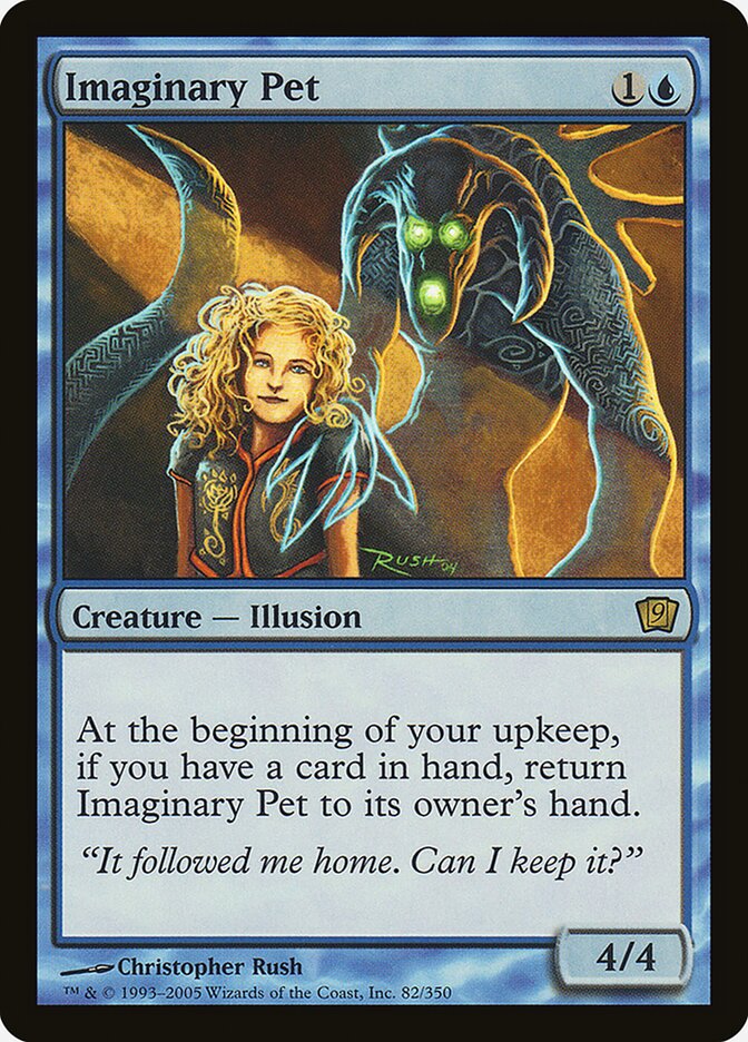 Imaginary Pet card front