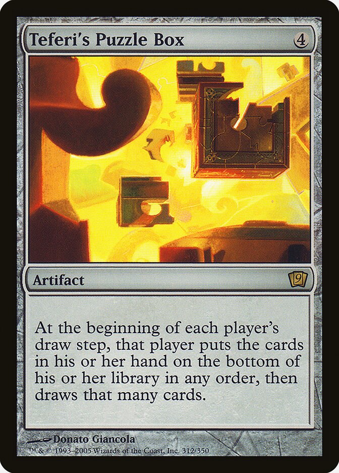 Teferi's Puzzle Box card front