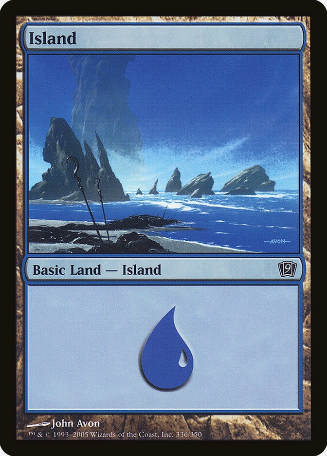 Island card front
