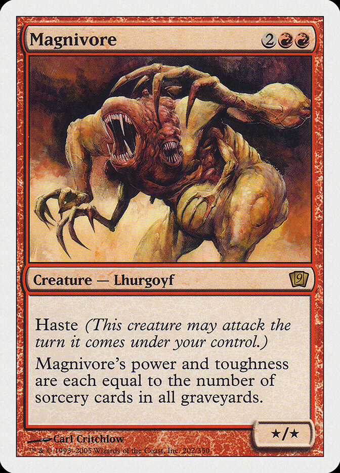 Magnivore card front