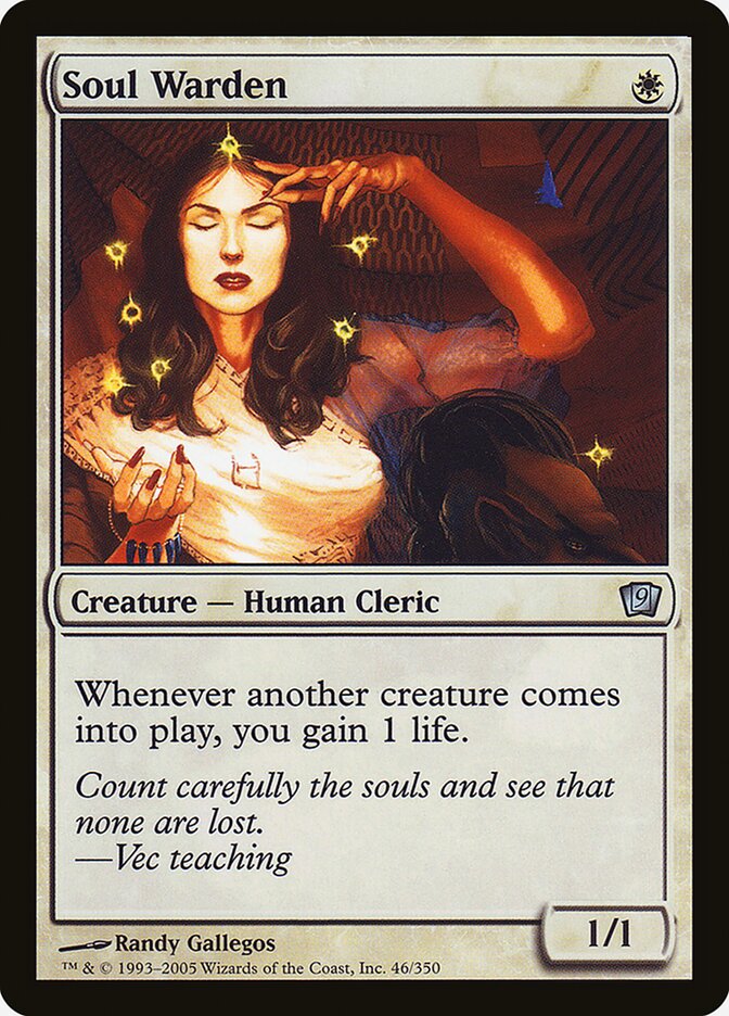 Soul Warden card front