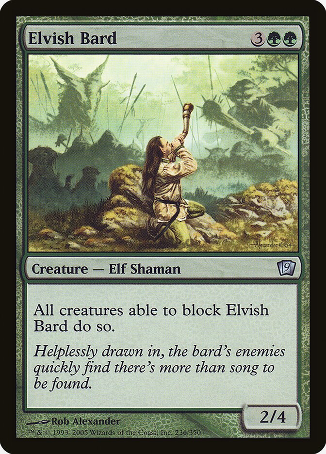 Elvish Bard card front