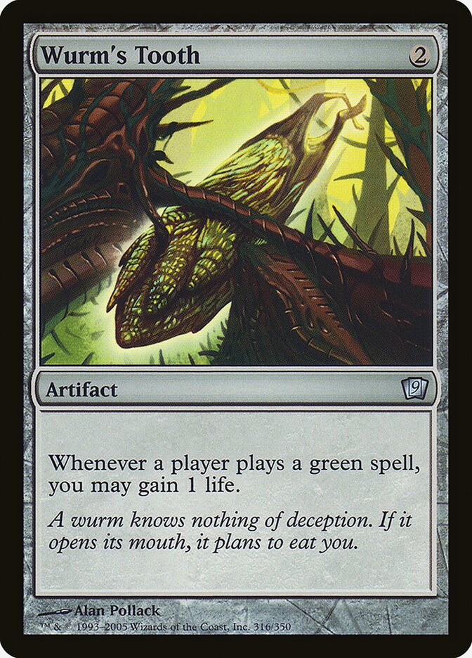 Wurm's Tooth card front