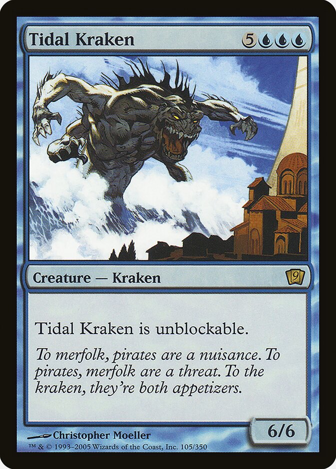 Tidal Kraken card front