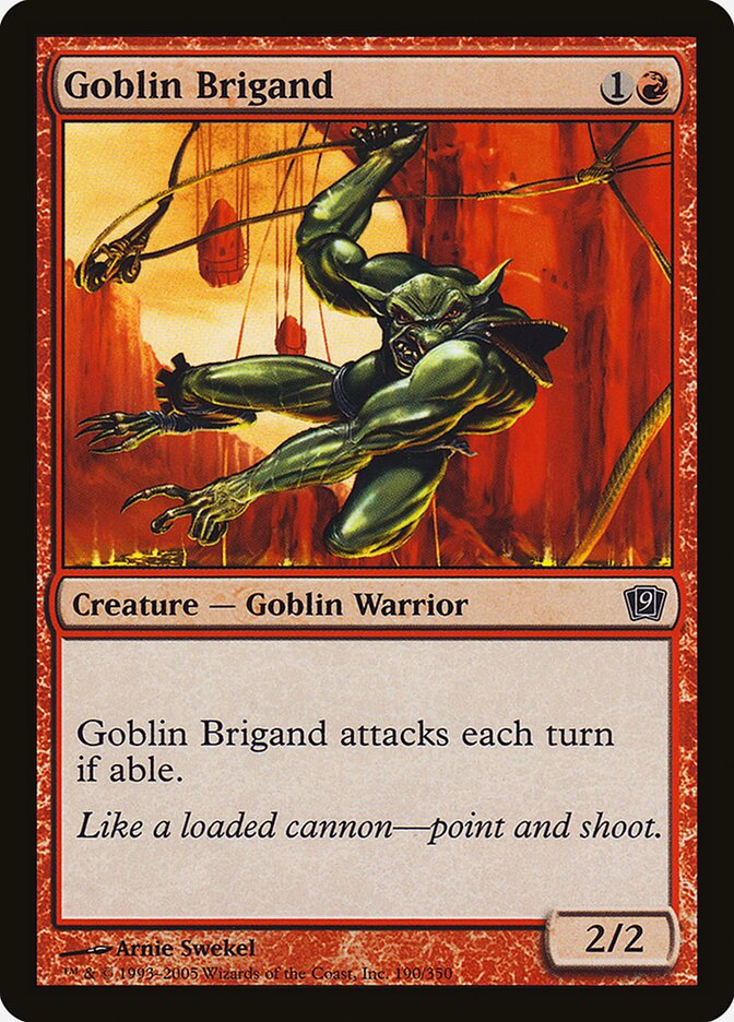 Goblin Brigand card front