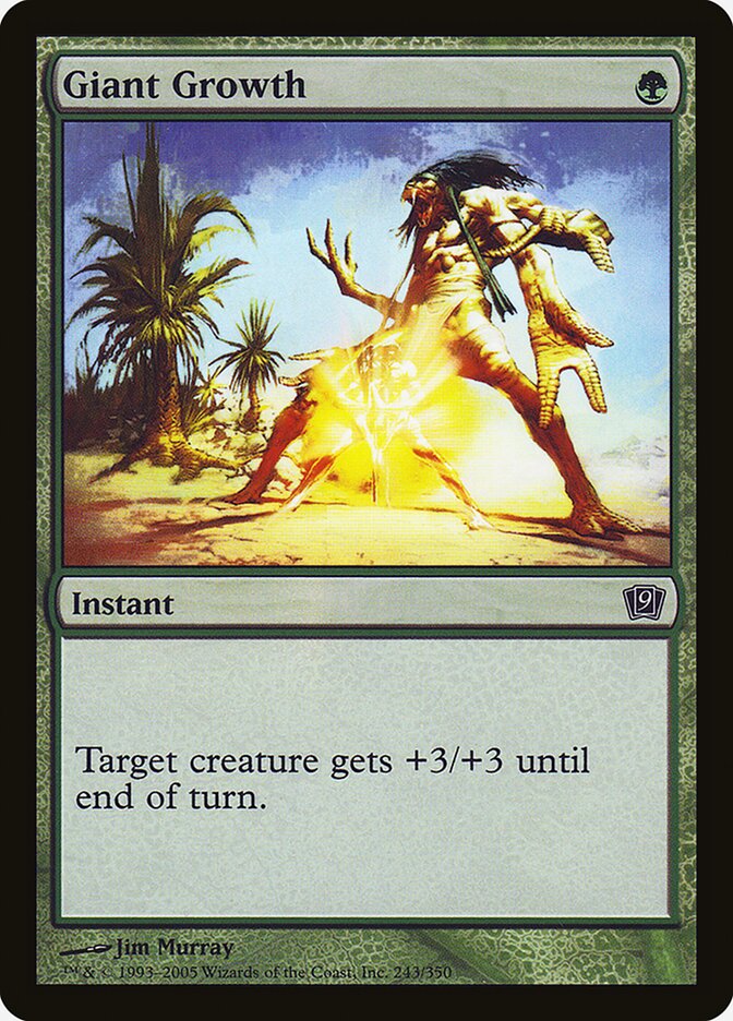 Giant Growth card front
