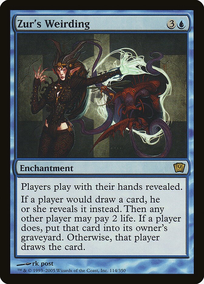 Zur's Weirding card front