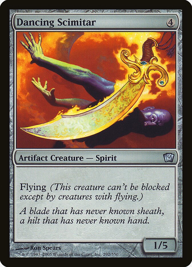 Dancing Scimitar card front