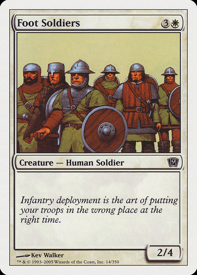 Foot Soldiers card front