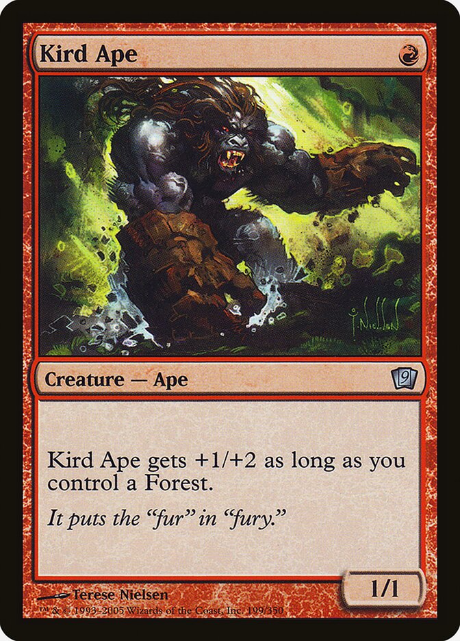 Kird Ape card front