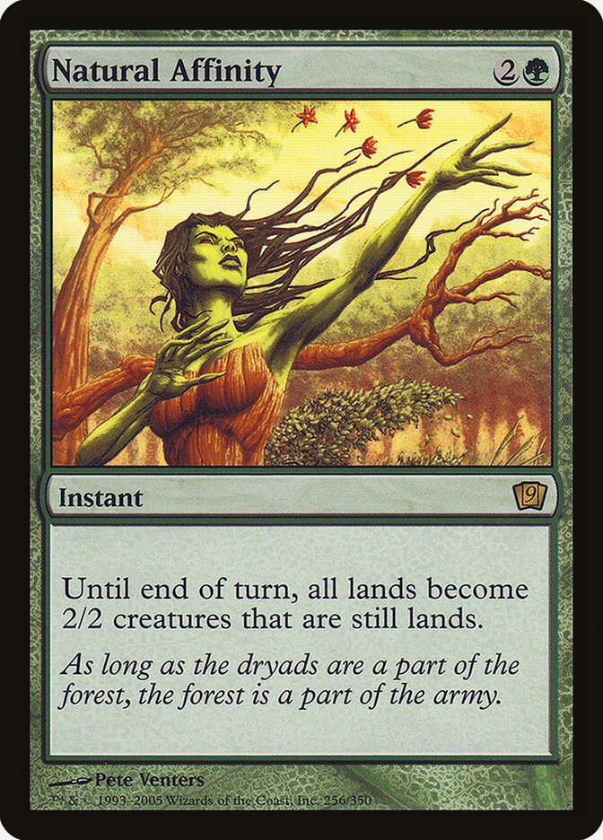 Natural Affinity card front