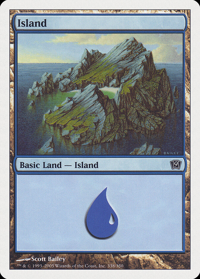 Island card front