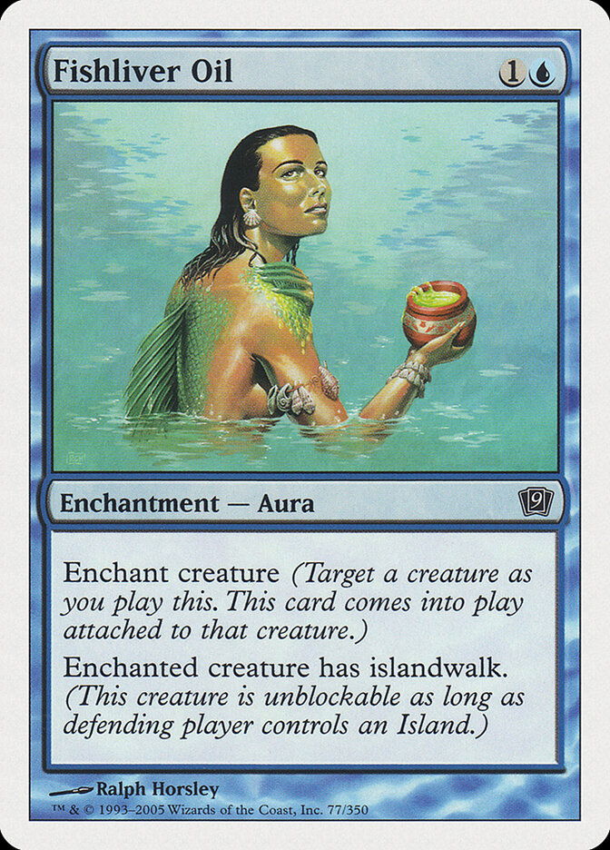 Fishliver Oil card front