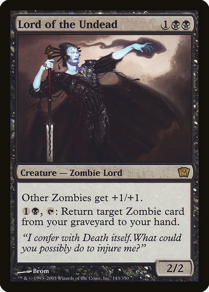 Lord of the Undead card front