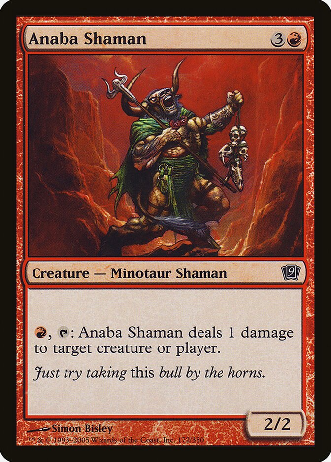Anaba Shaman card front