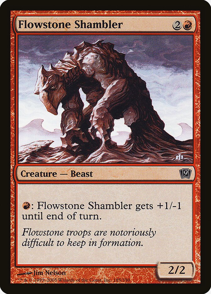 Flowstone Shambler card front