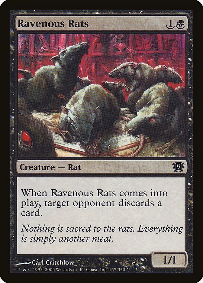 Ravenous Rats card front