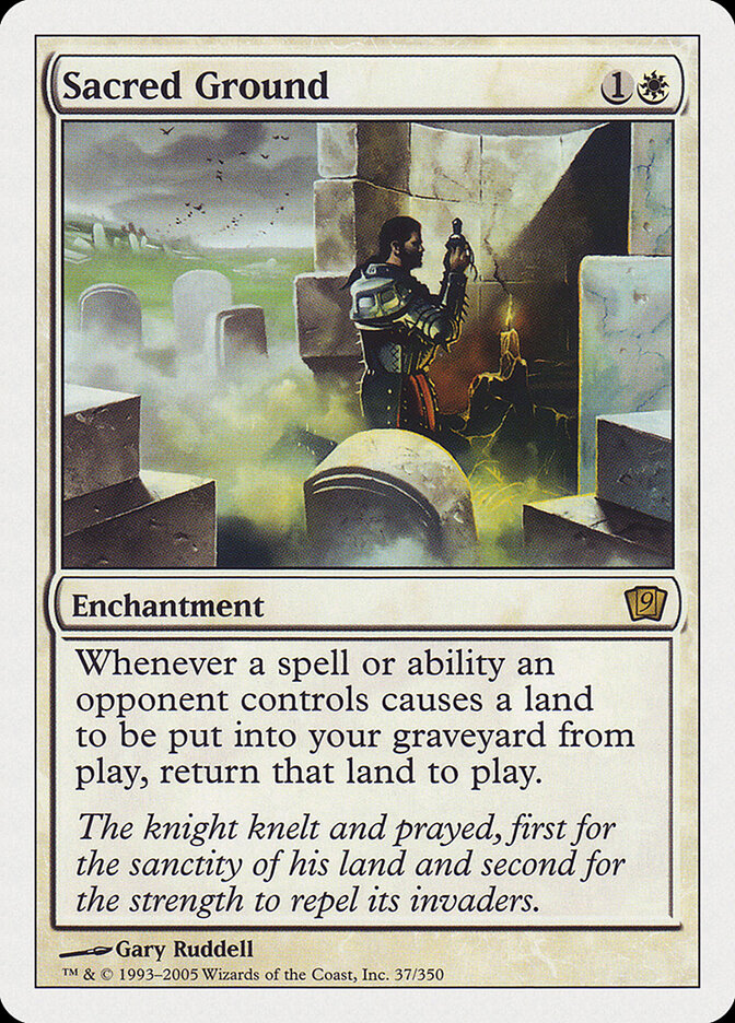Sacred Ground card front