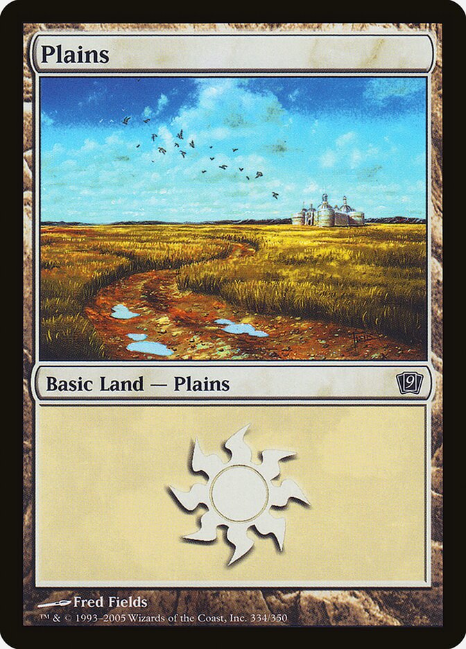 Plains card front