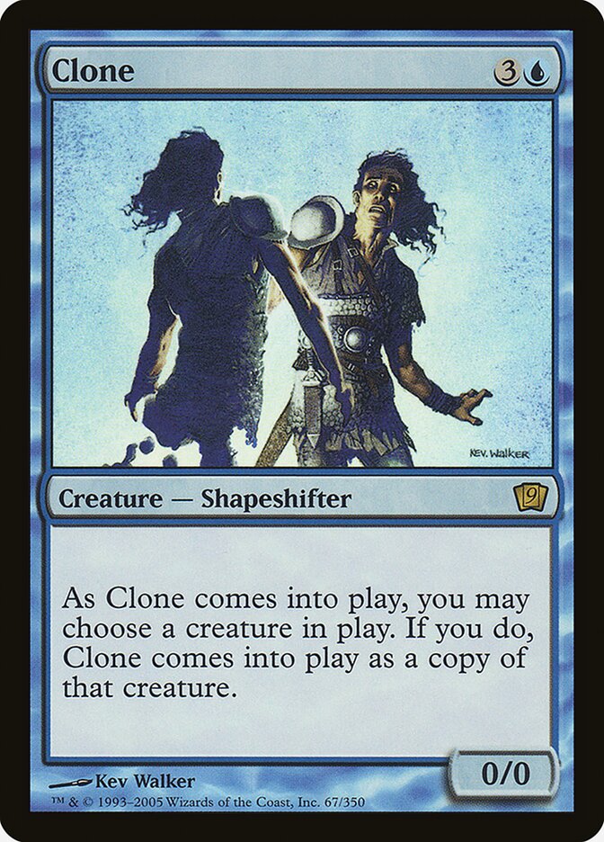 Clone card front
