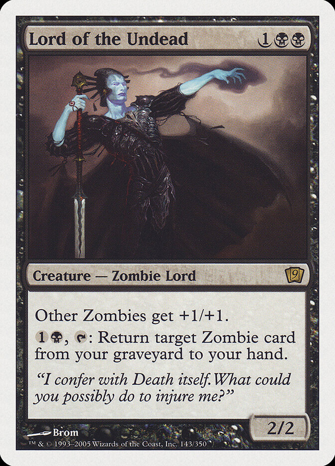 Lord of the Undead card front