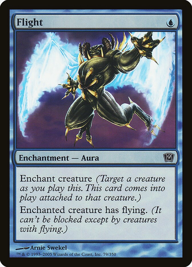 Flight card front