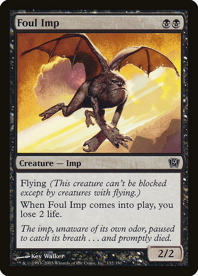 Foul Imp card front