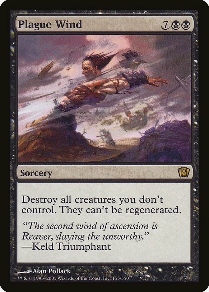 Plague Wind card front