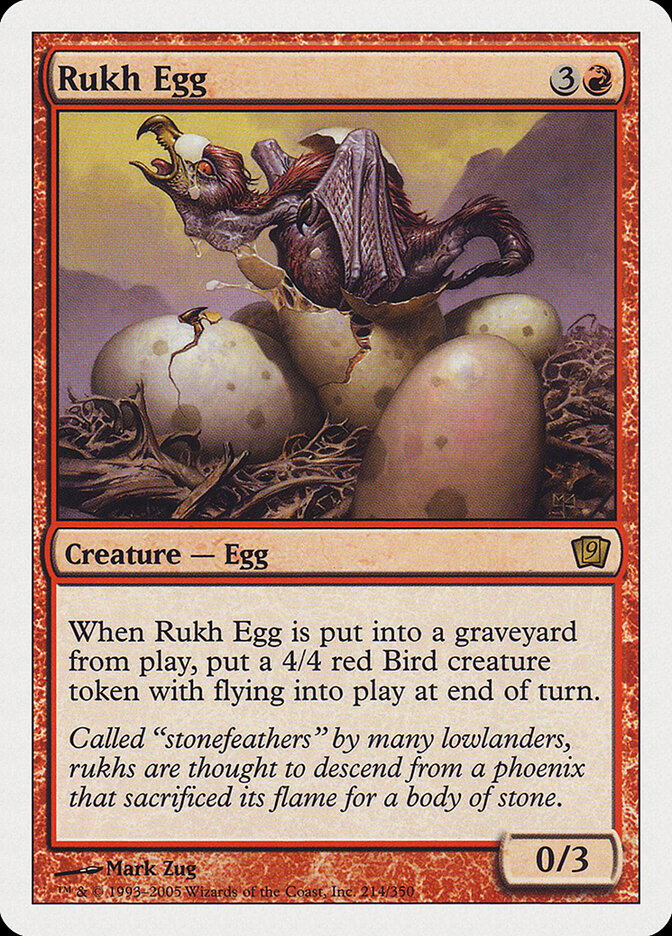 Rukh Egg card front