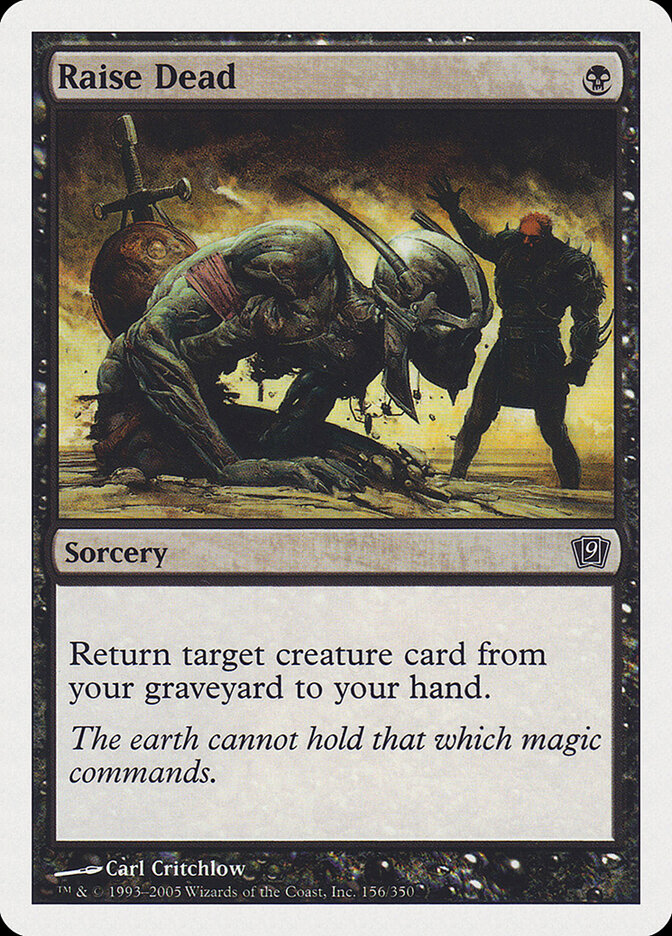 Raise Dead card front
