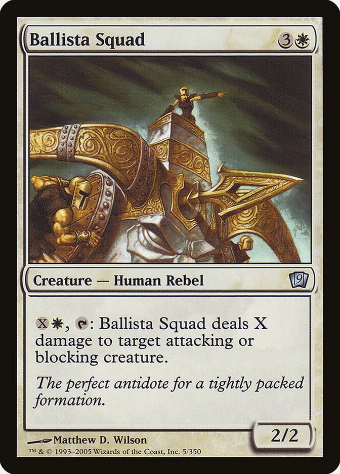 Ballista Squad card front