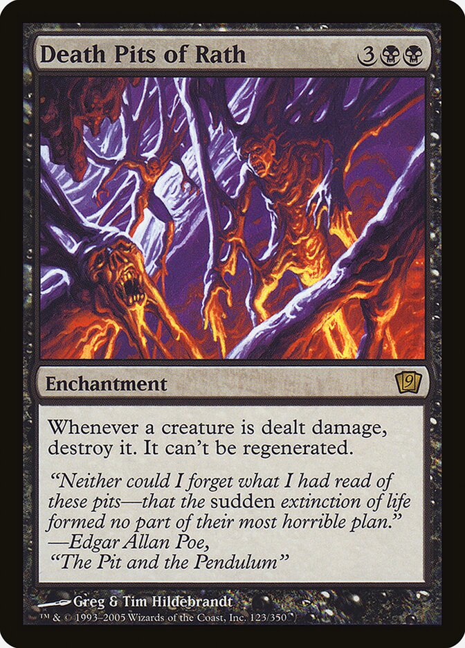 Death Pits of Rath card front