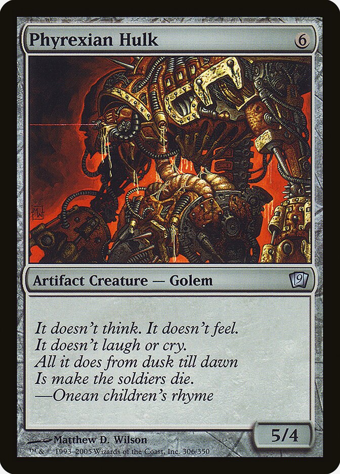Phyrexian Hulk card front
