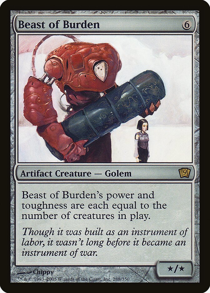 Beast of Burden card front