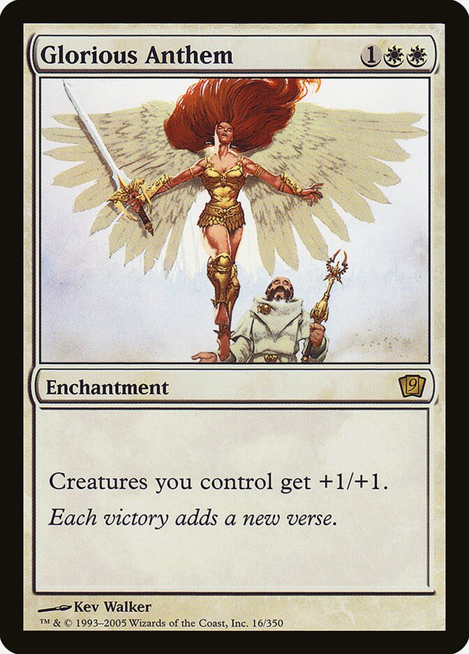 Glorious Anthem card front