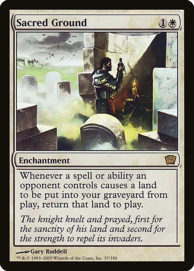 Sacred Ground card front
