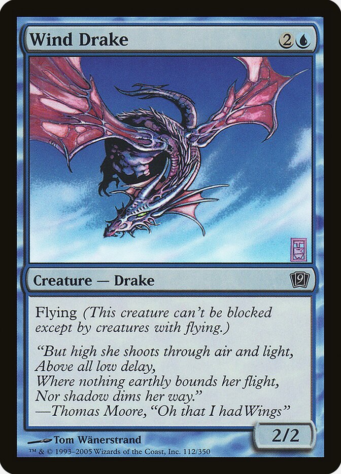Wind Drake card front