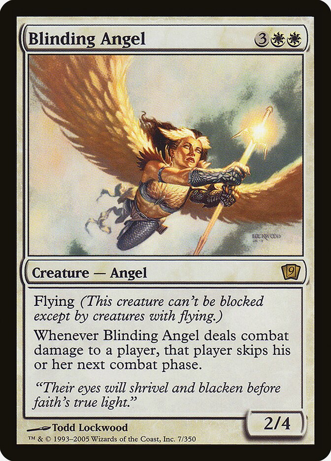 Blinding Angel card front