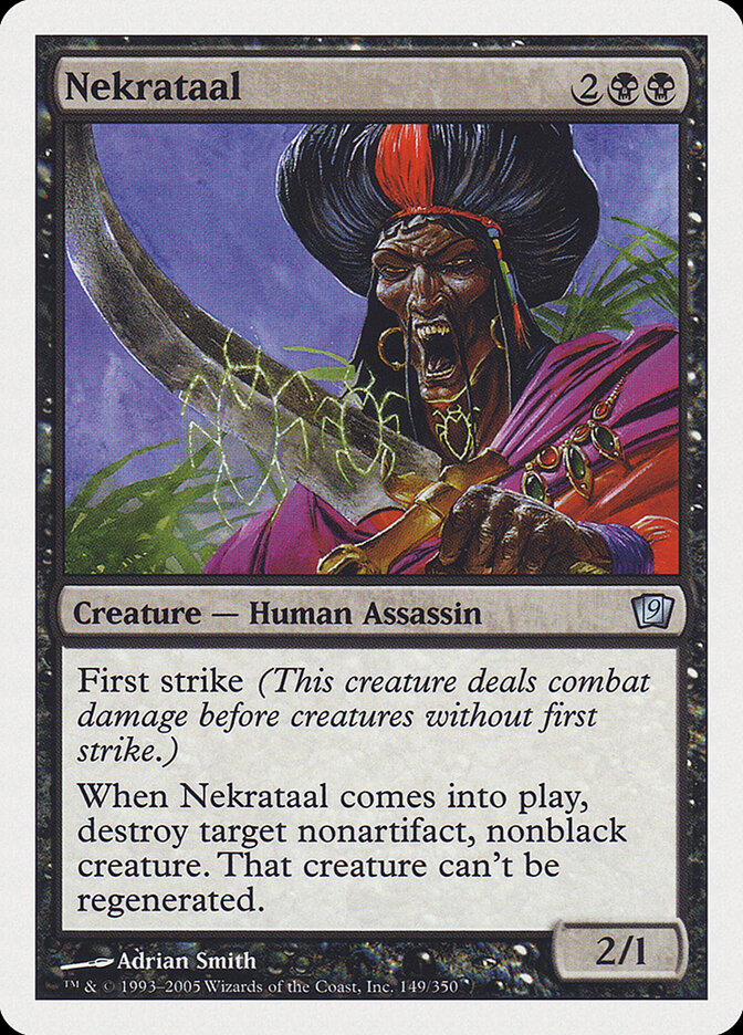 Nekrataal card front
