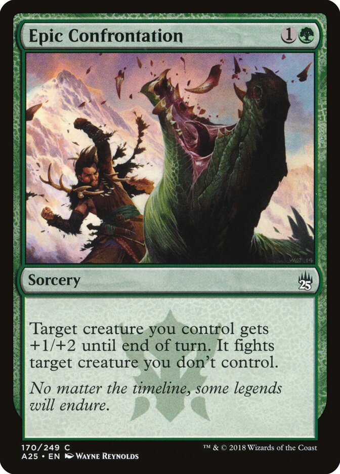 Epic Confrontation card front