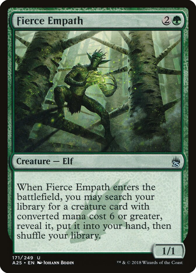 Fierce Empath card front