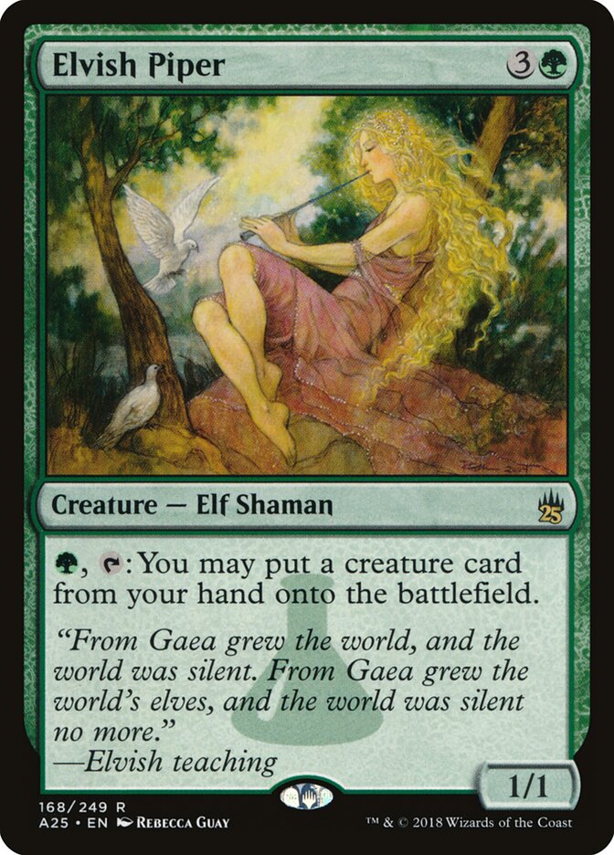 Elvish Piper card front