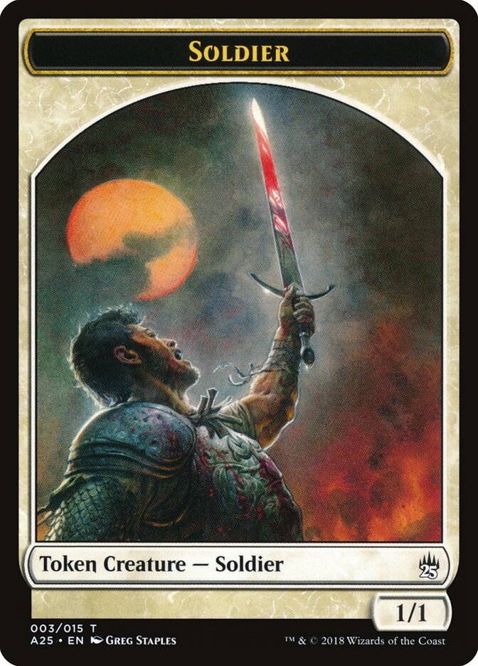 Soldier card front