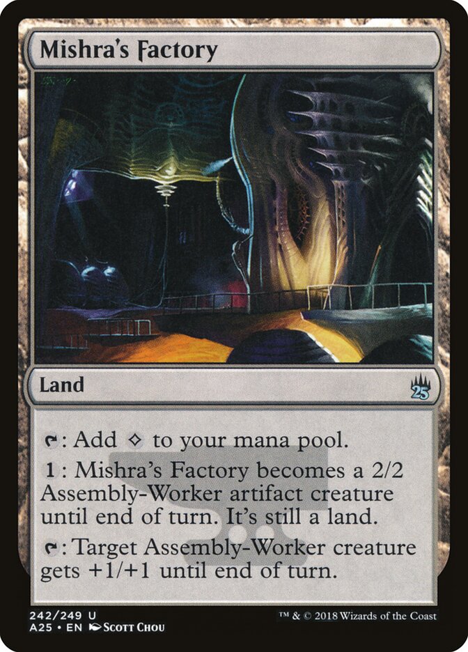 Mishra's Factory card front