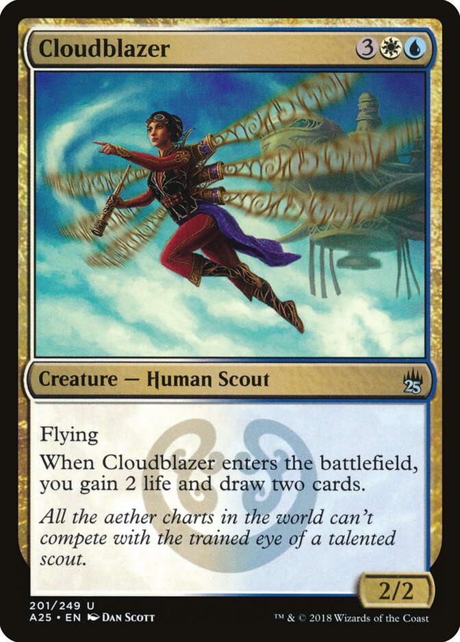 Cloudblazer card front