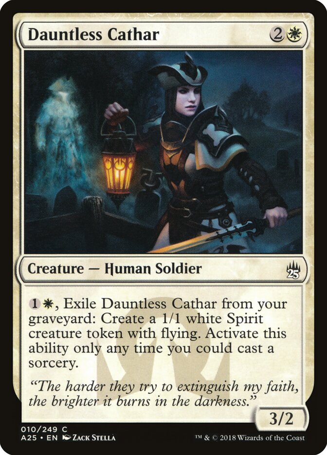 Dauntless Cathar card front