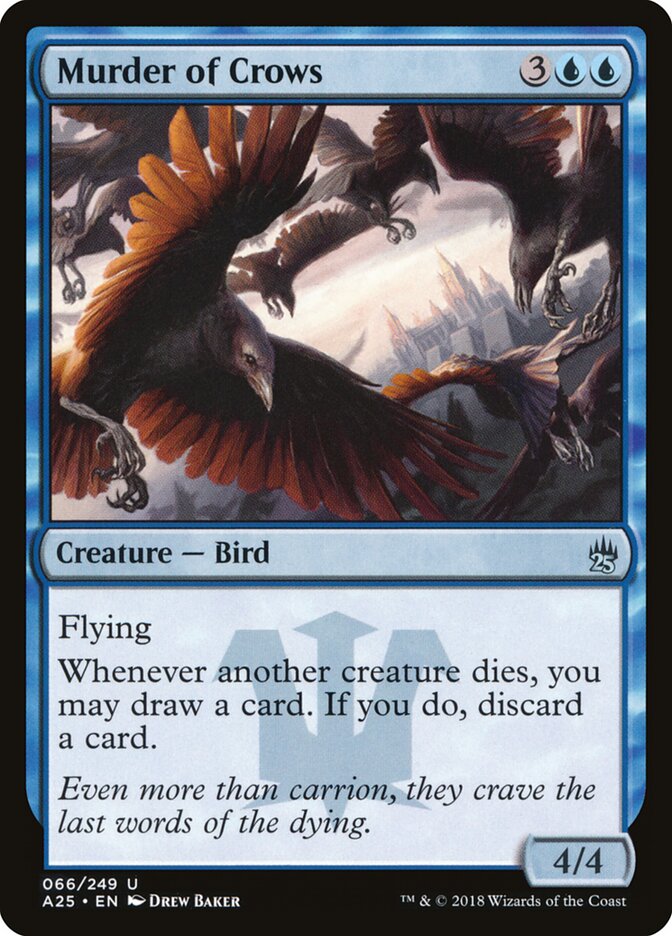 Murder of Crows card front