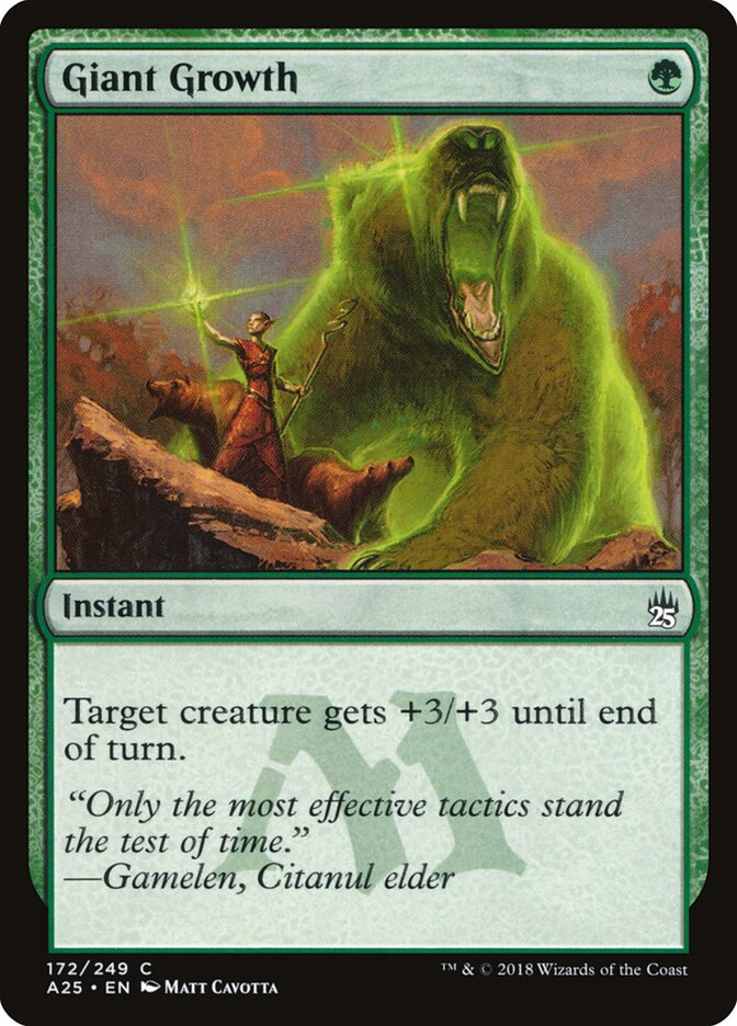 Giant Growth card front