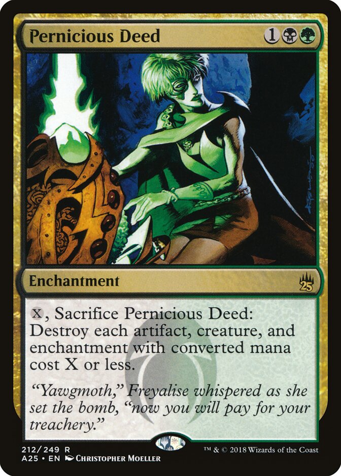 Pernicious Deed card front